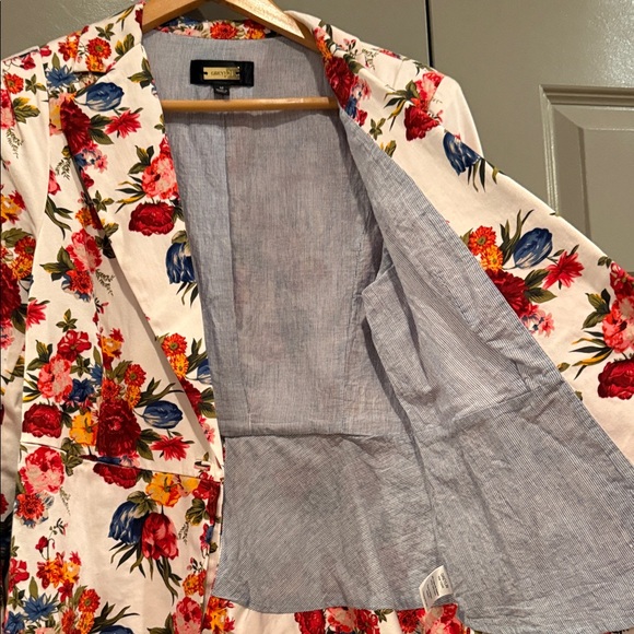 Greylin Floral Blazer - Multicolor - Picture 6 of 9